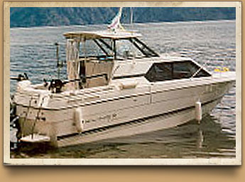 Diane Walker fishing on Lake Pend Oreille