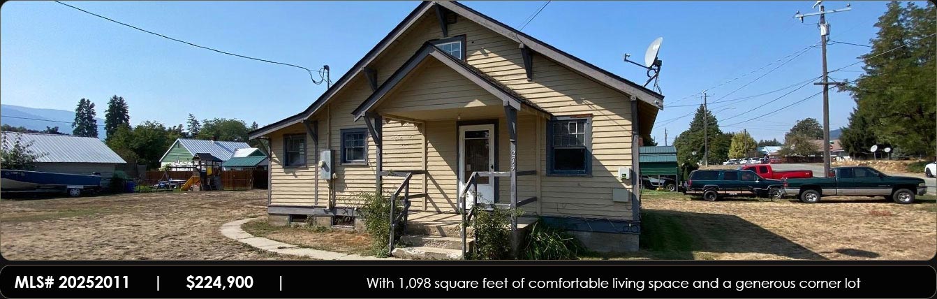 With 1,098 square feet of comfortable living space and a generous corner lot